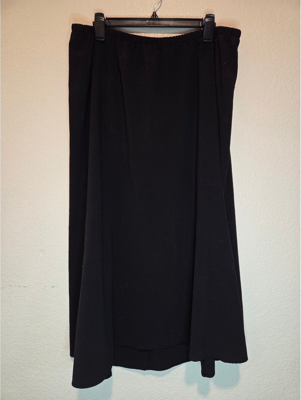 Maggie Barnes Black Skirt Size 1X Polyester Rayon Spandex